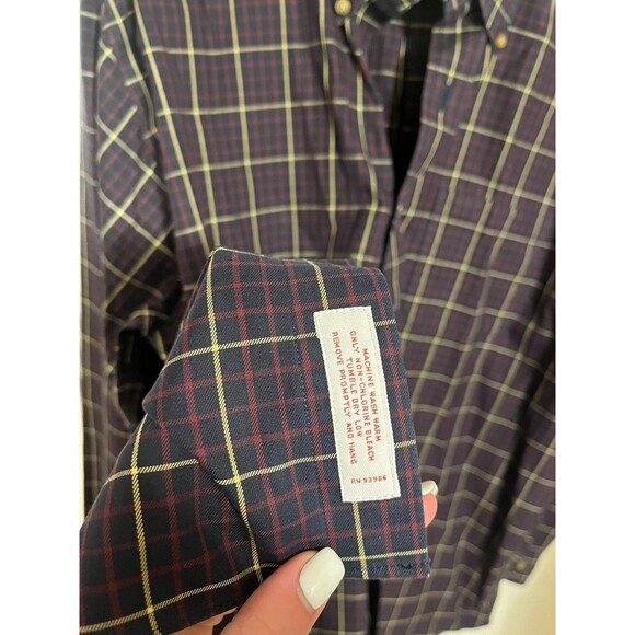 Brooks Brothers Men’s Long Sleeve Button Down Dress Shirt - Picture 3 of 5